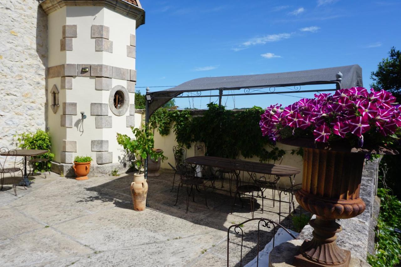 Bed and Breakfast Les Deux Tours Brignon Exterior foto