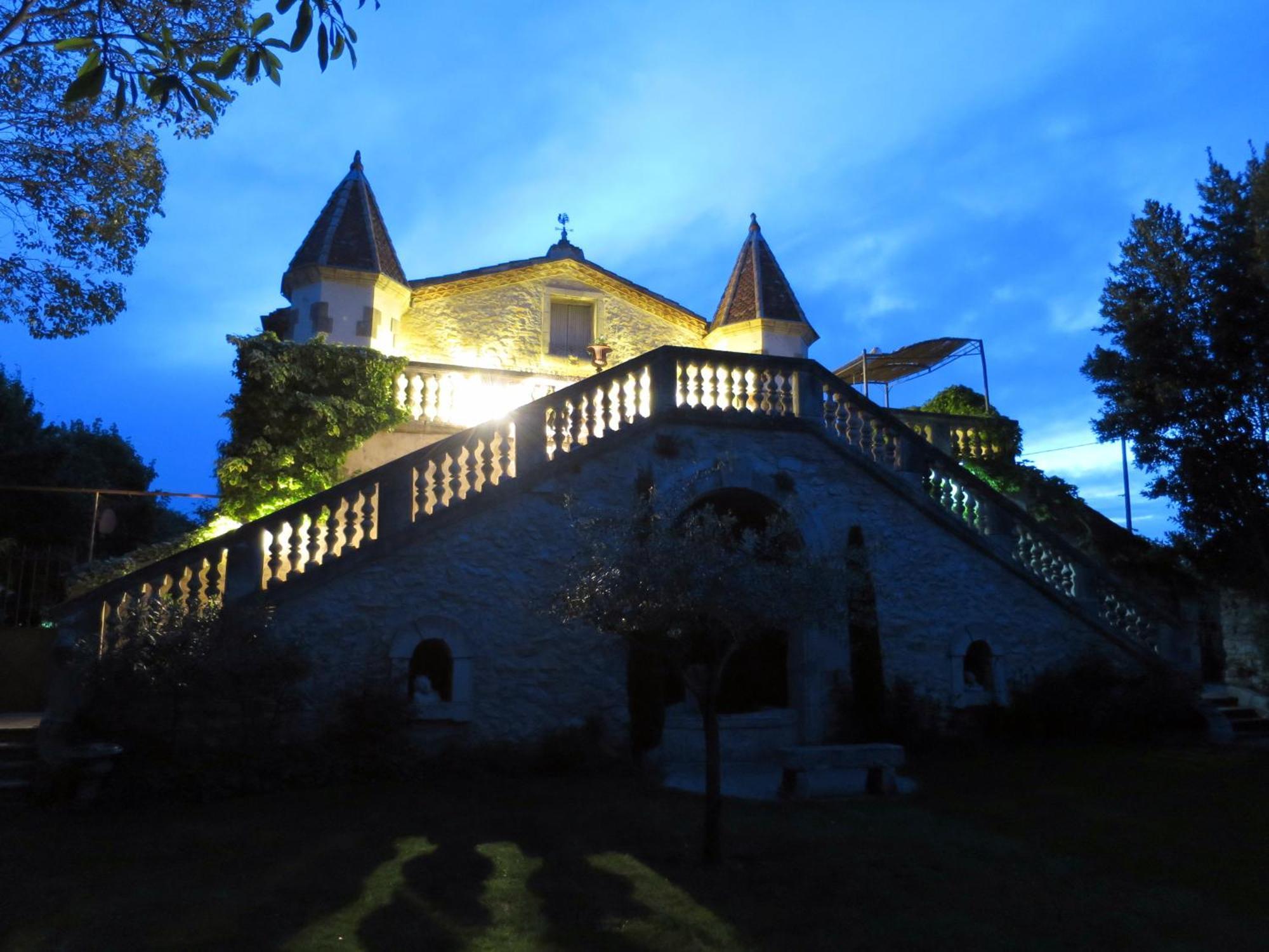 Bed and Breakfast Les Deux Tours Brignon Exterior foto