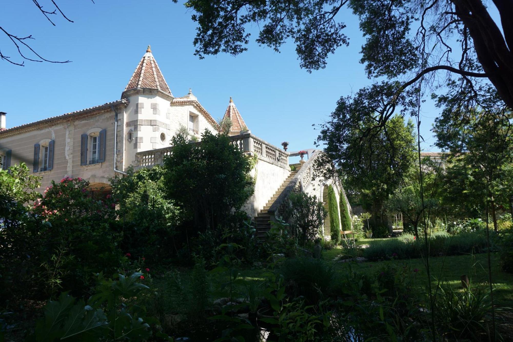 Bed and Breakfast Les Deux Tours Brignon Exterior foto