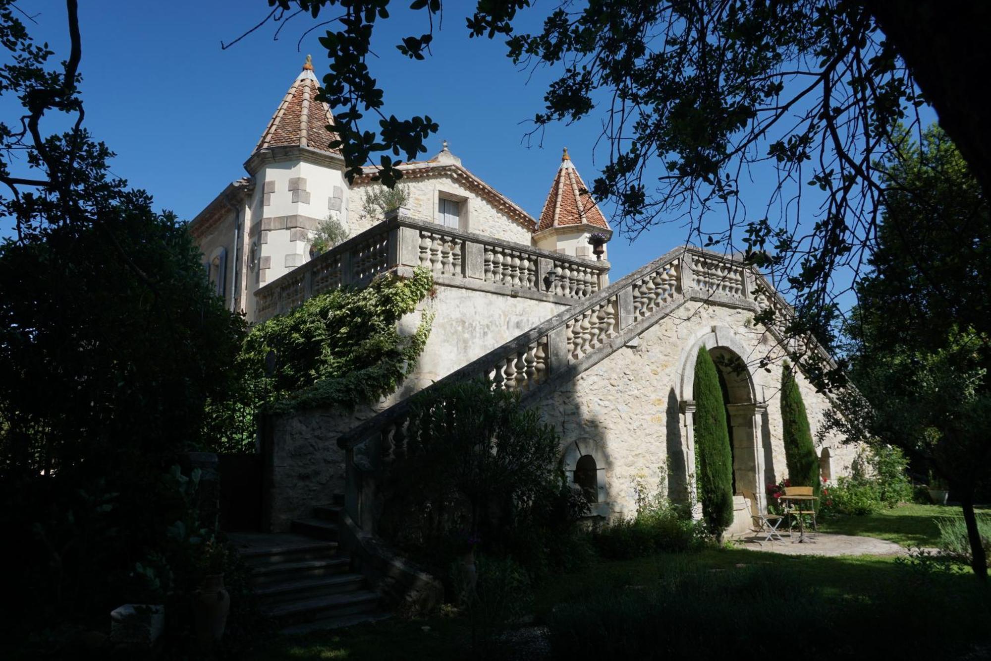 Bed and Breakfast Les Deux Tours Brignon Exterior foto