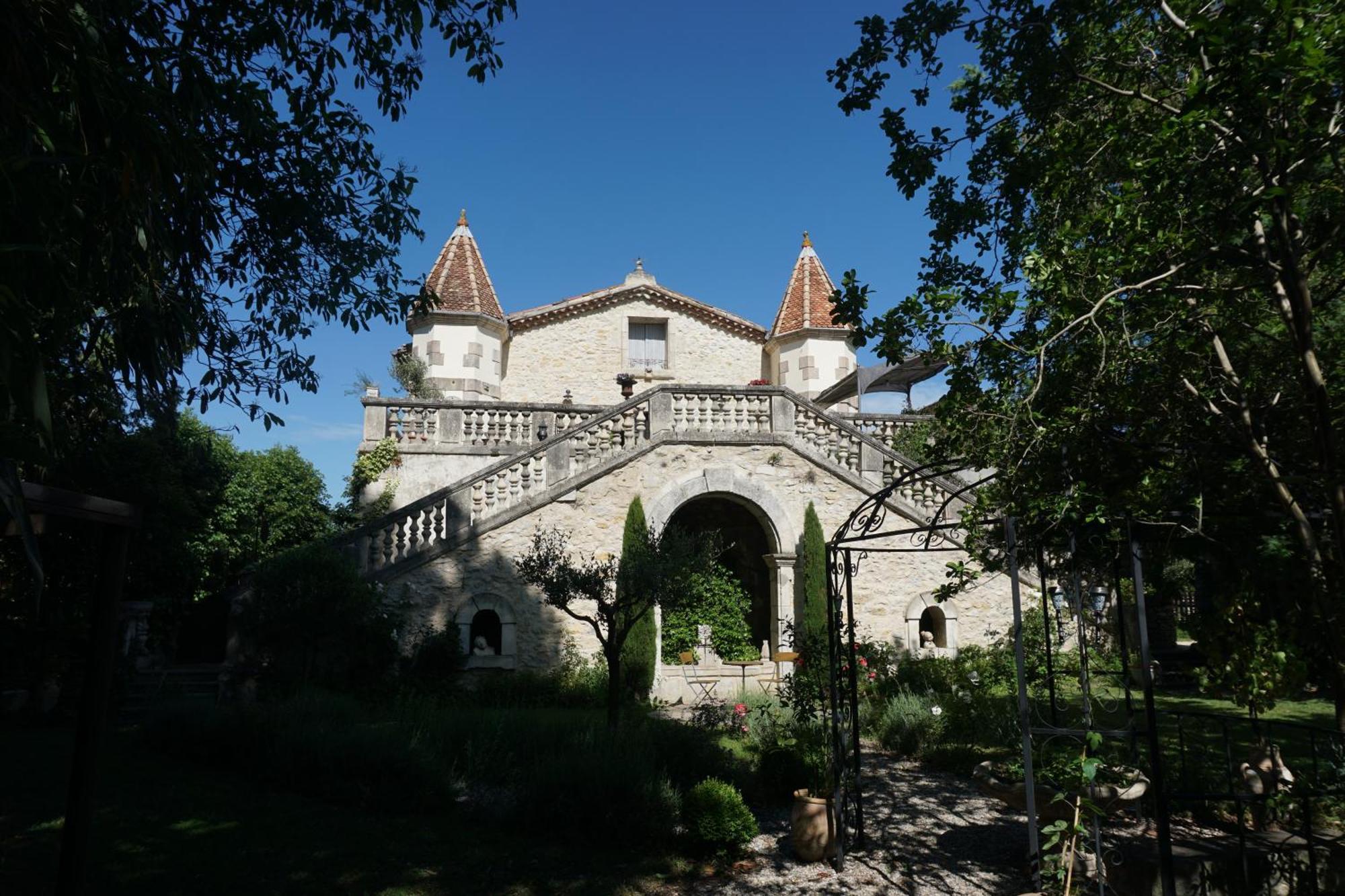 Bed and Breakfast Les Deux Tours Brignon Exterior foto