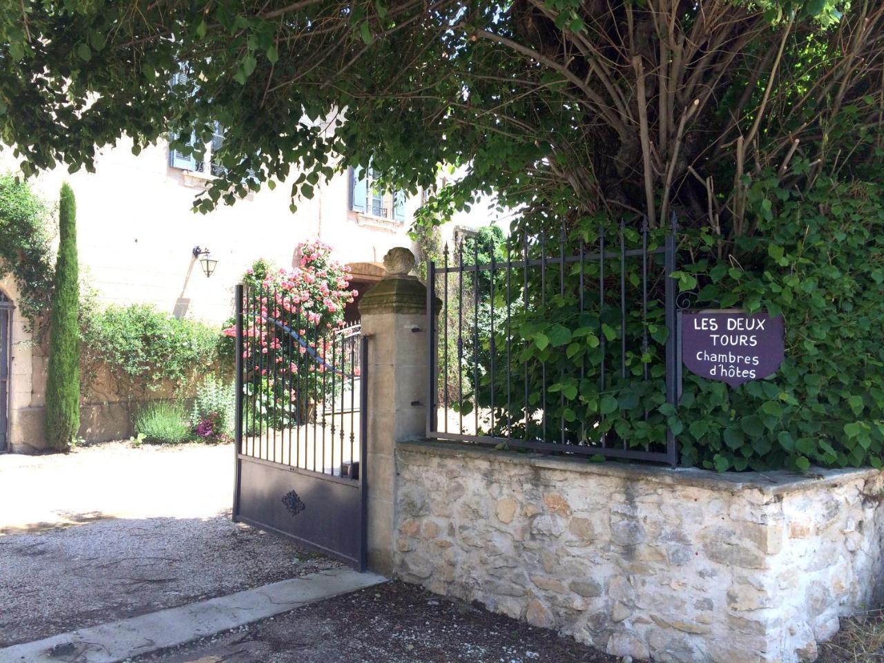 Bed and Breakfast Les Deux Tours Brignon Exterior foto